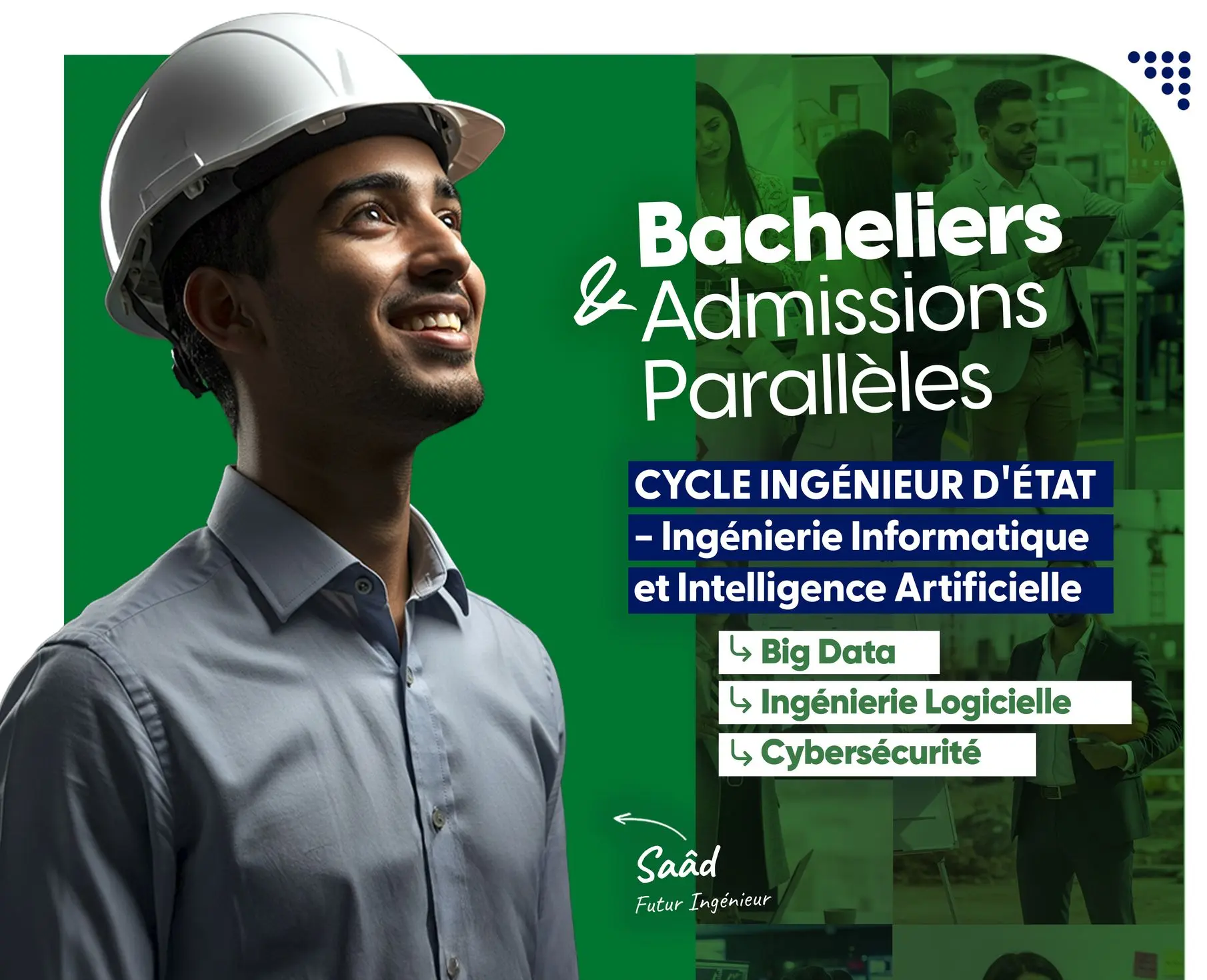 Cycle ingénieur d'état - Génie informatique et intelligence artificielle